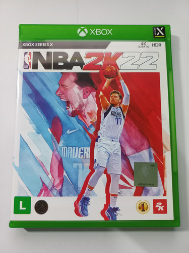 Jogo Nba 2k22 Xbox Series X Mídia Física (Usado)