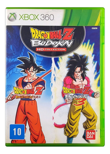 Dragon Ball Z Budokai Hd Collection Xbox 360 Mídia Física