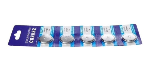 5x Pilas Micro Litio Bateria Boton Cr2032 3v