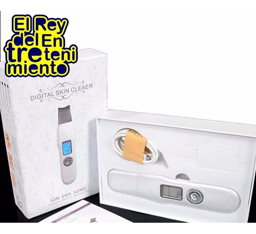 Imagen 5 de 6 de Paleta Skin Scruber Ultrasonido Estética Facial Piel El Rey
