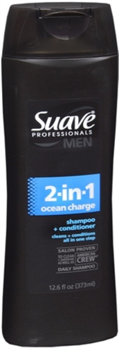 Suave Men 2 En 1 Champú + Acondicionador 14.50 Oz (pack De