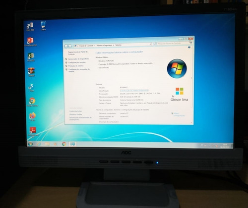 Vendo Computador Desktop, Para Atividades Escolares E Etc