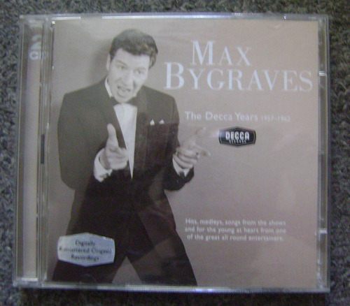 Cd Max Bygraves The Decca Years 1957-1962 Doble