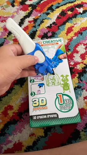 Lápiz 3d Sin Filamentos Moltok Azul