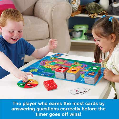 Juego De Mesa Game Zone Great States Geography