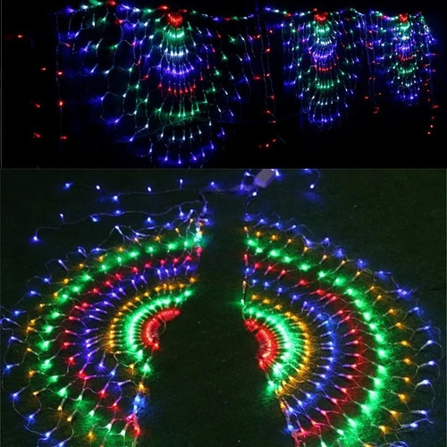 3m Red De Pavo Real Led Cadena De Luz De La Fiesta Decoració