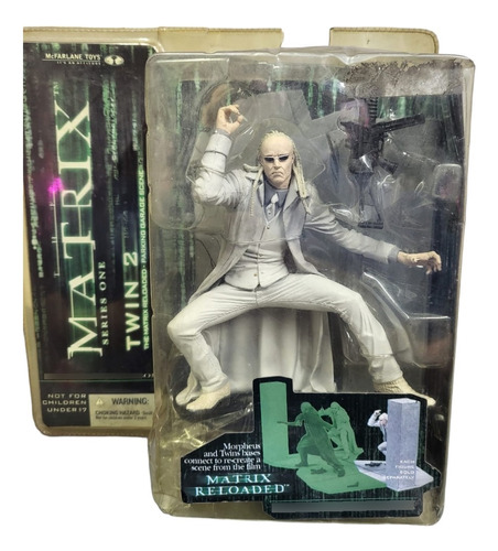 Figura Matrix  Serie One - Twin 2 De Mc Farlane