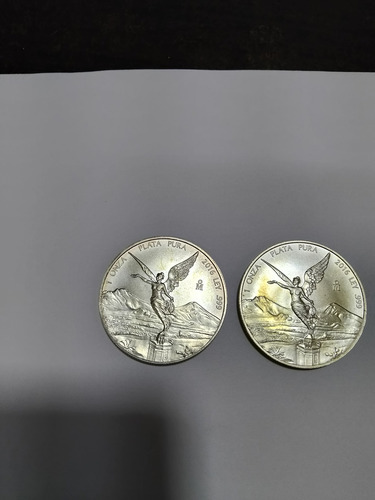 Moneda Onza Plata Libertad Año 2016 (Usado)