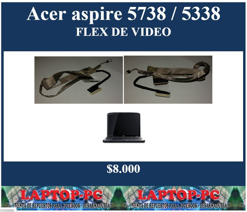 Flex De Video Acer Aspire 5738 / 5338 Series