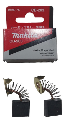 Makita Cb 203 Original Jgo Carbones - Mercado Envíos