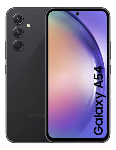 Samsung Galaxy A54 Awesome Black 128gb Impecable ¡cargador, Mica Y Funda De Regalo! (Reacondicionado)