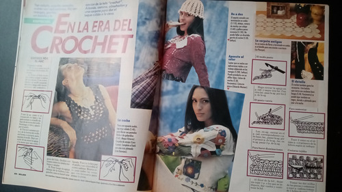 Revista Mujer 570 1/10/93 Magdalena Ruiz Guiñazú Crochet (Usado)