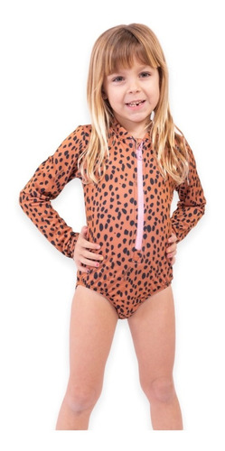 Malla Entera Niña Surf Uv Upf50+ Mangas Largas Chita