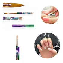 Comprar Pincel Kolinsky N 10 Pelo Natural Para Acrílicas Esculpidas