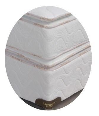 Somier Sommier Espuma D36 Doble Pillow 160x200 Deseos