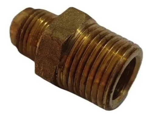 Conector Recto 3/8 Flare X 1/2 Macho Npt 48f 06-08