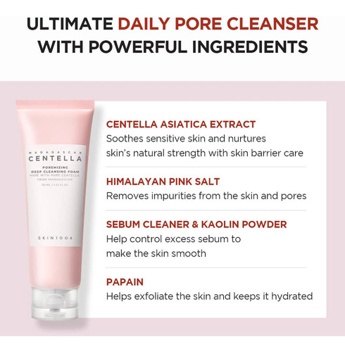 Skin1004 Madagascar Centella Poremizing Deep Cleansing 125ml