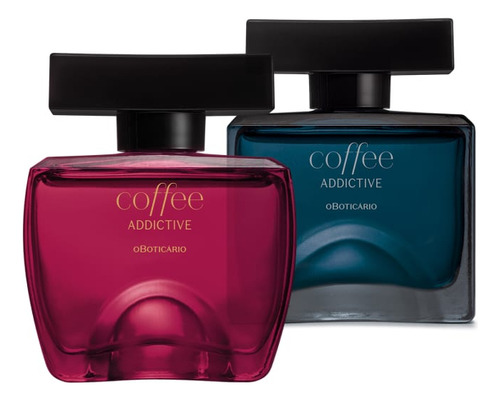 Coffee Addictive Colônia Woman + Colônia Man 100ml Volume Da Unidade 100 Ml