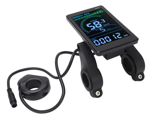 Pantalla Lcd Para Bicicleta Eléctrica M6c Display Meter Abs