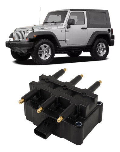 Bobina Ignição Jeep Wrangler 6 Cc 2007-2009 3.8