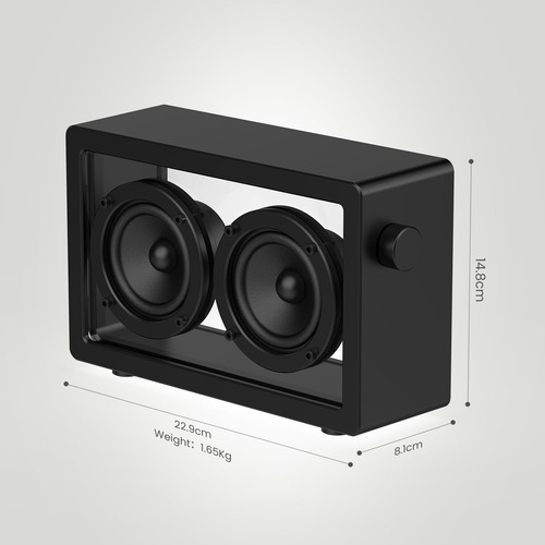 Altavoz Bluetooth Jayine Cassette Portátil 16w Negro