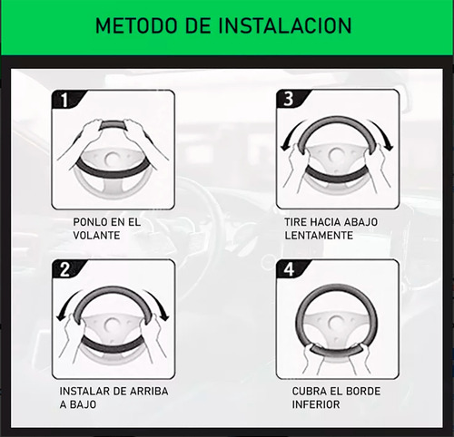 Funda Cubre Volante Gris Nissan Tiida 2011
