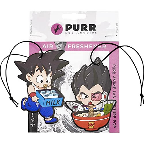 Japanese Anime Car Air Freshener (goku & Vegeta)