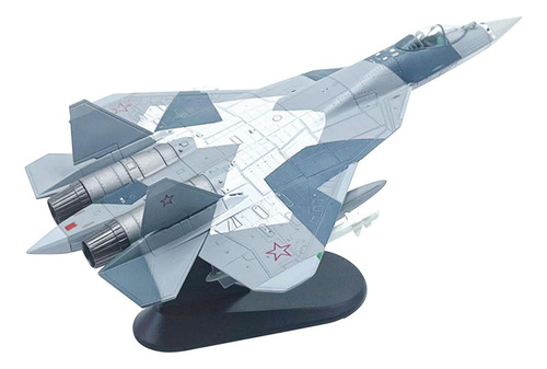 Lzl 1/100 Rusia Su57 Invisible Fighter Modelo Fundido A