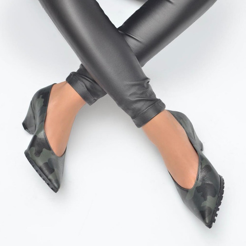 Imagen 2 de 8 de Zapatos De Mujer De Cuero Bajo Hanoi - Ferraro -