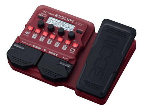 Pedalera Zoom B1x Four Multiefectos para Contrabajo