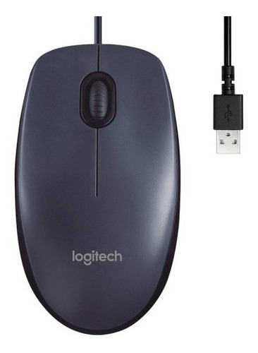 Mouse Logitech M90 preto