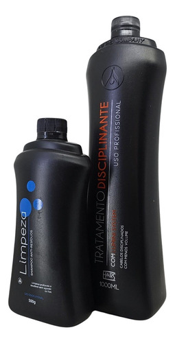 Kit Sh - Tratamento Redutor De Volume 1 L Hairs Company