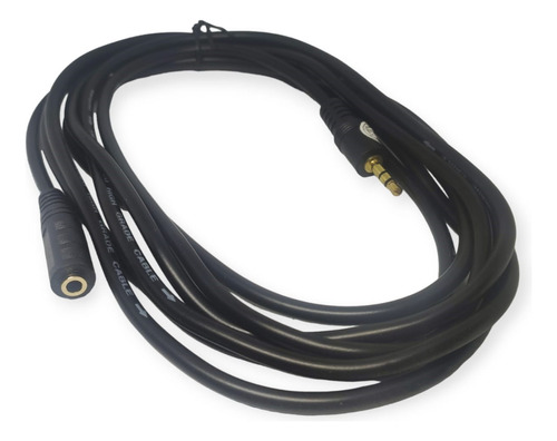 Extensión Cable Auxiliar 3.5mm Macho A 3.5mm Hembra 3 Metros