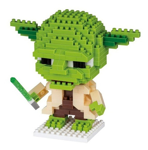 Yoda - Star Wars - Figura De Construcción - Mini Bloques