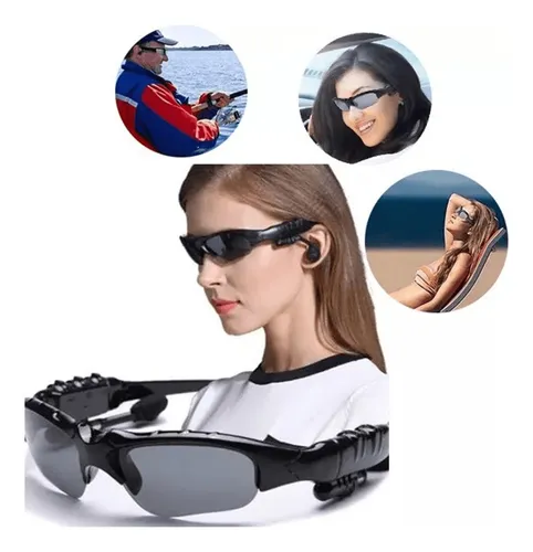 Gafas De Sol Y Audífonos Inalámbricos Bluetooth Unisex