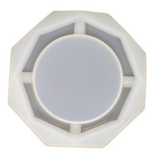 Molde De Silicone Formato Cinzeiro Hexagonal