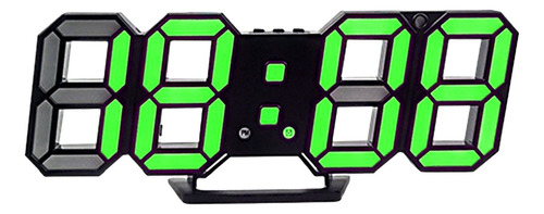 Reloj Electrónico Digital 3d Con Montura Multifunción Y Alar