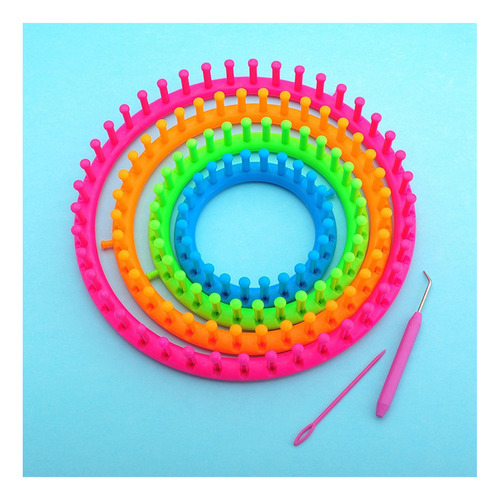 Juego Telar Redondo For Manualidades, Herramientas Con