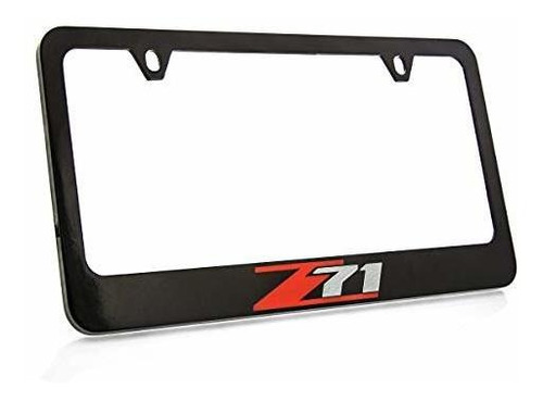 Marco - Chevrolet Z71 License Plate Frame Holder (2 Hole-zin