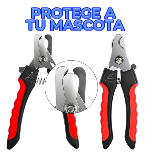 Corta Uñas Lima Profesional P Mascota Perros Gatos Alicate