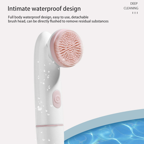 Cepillo Limpiador Facial Vibratorio D Two In Ipx7 Con 2 B 10