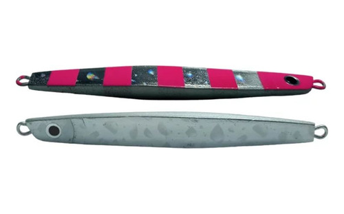 Isca De Pesca Ns Jig Dunn 50g 11cm Cor Rosa Listrado Hot