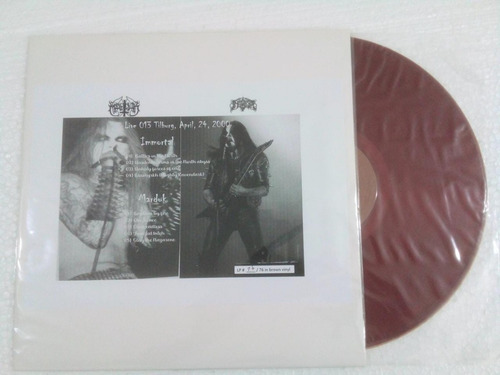 Marduk Immortal Live Enslaved Celtic Frost Venom Satyricon