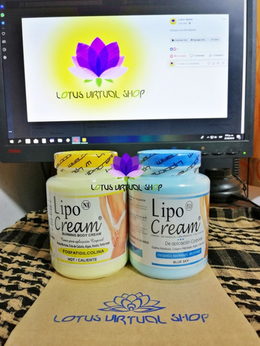 Crema Reductora Lipocream Por Mayor Y Menor.