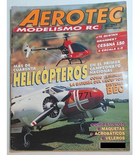 Revista Aerotec Modelismo Rc 2 Año I Helicopteros 