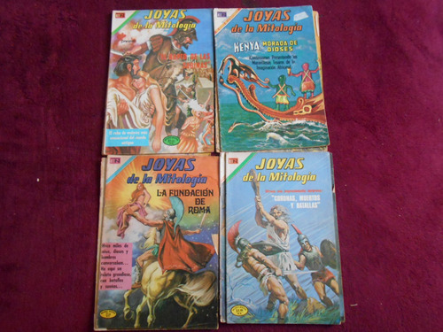 Lote D20 Historieta Joyas Mitologia Novaro Grandes Raras (Usado)