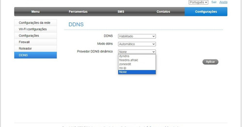 Roteador Modem 4g Zte Mf253l De Chip Com Ddns Para Câmeras L