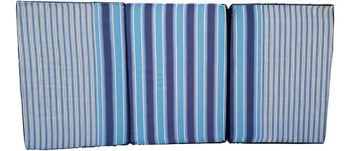 Colchón Cama Hospitalaria Mixto 3 Secciones Color Azul