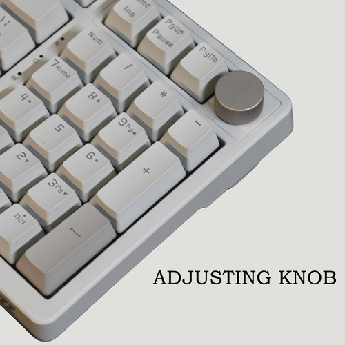 Teclado Mecânico Com Fio Retrô Ak992, Layout Completo De 98