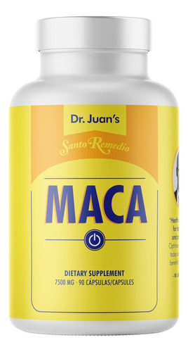 Suplemento Dietético Santo Remedio Maca 7500 Mg 90 Cápsulas